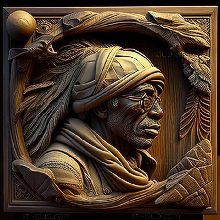 3D model Frank Myers Boggs American artist (STL)